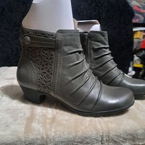 Rockport Gray Ankle Booties